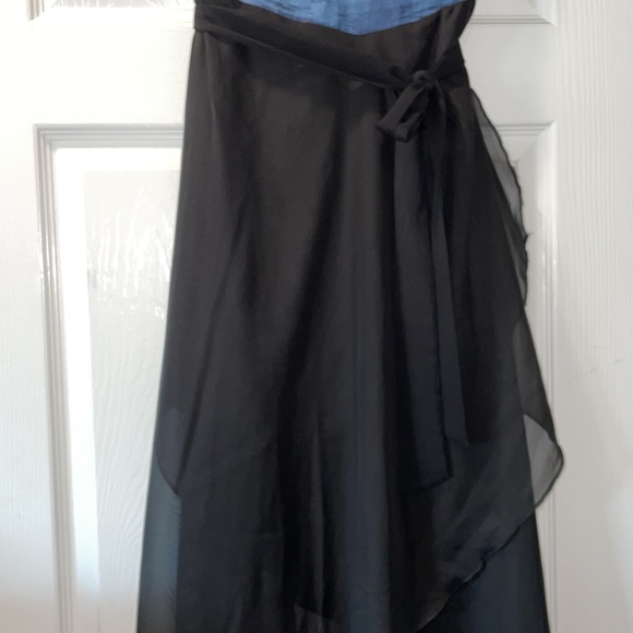 Brand New Mandee Dress! Chambray and Chiffon!! - Picture 3 of 9